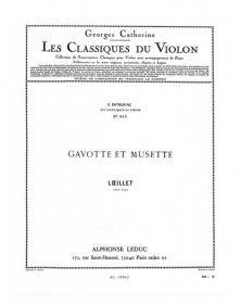Gavotte et Musette - Violon et Piano - Jean-Baptiste Loeillet - Alphonse Leduc