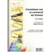 Variations sur le carnaval de Venise - ARBAN Jean-Baptiste | Robert Martin