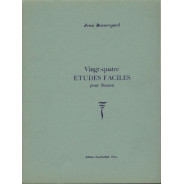 Jean Beauregard : 24 Etudes Faciles pour Basson