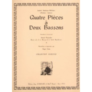 Quatre Pieces a 2 Bassons