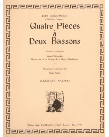 Quatre Pieces a 2 Bassons
