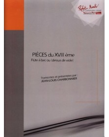 Pièces du XVIIIe siècle Vol.1 (sans accompagnement) - CHARBONNIER Jean-Louis | Zurfluh