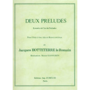 Préludes (2) (extraits de l'art de préluder) - HOTETERRRE Jacques | Zurfluh