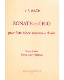 Sonate en trio - BACH Johann-Sebastien | Zurfluh