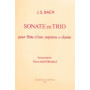 Sonate en trio - BACH Johann-Sebastien | Zurfluh