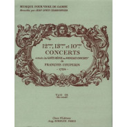 12e, 13e et 10 concerts - COUPERIN François | Zurfluh