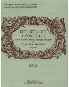 12e, 13e et 10 concerts - COUPERIN François | Zurfluh