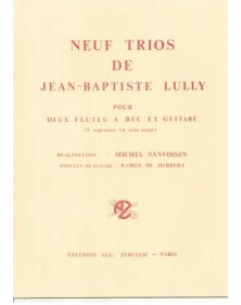 Neuf Trios Jean-Baptiste Lully