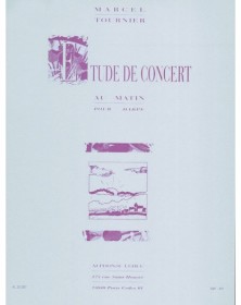 Au Matin, étude de concert...