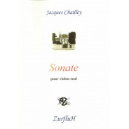 Sonate pour violon seul - CHAILLEY Jacques | Zurfluh