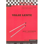 Valse lente - PACZYNSKI Georges | Zurfluh
