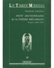 Petit Dictionnaire de la Poesie Melomane