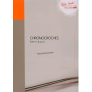 Chronocroches pour batterie et piano - BAUDOUARD Yves | Zurfluh