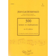300 Textes et réalisations Cahier 5 (Textes) - RAYNAUD Jean-Claude | Zurfluh