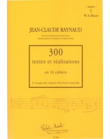 300 Textes et réalisations Cahier 7 (Textes) - RAYNAUD Jean-Claude | Zurfluh