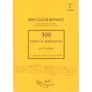 300 Textes et réalisations Cahier 8 (Textes) - RAYNAUD Jean-Claude | Zurfluh