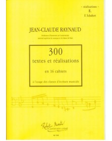 300 Textes et réalisations Cahier 8 (Réalisations) - RAYNAUD Jean-Claude | Zurfluh
