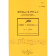 300 Textes et réalisations Cahier 9 (Textes) - RAYNAUD Jean-Claude | Zurfluh