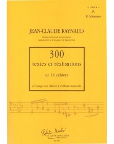 300 Textes et réalisations Cahier 9 (Textes) - RAYNAUD Jean-Claude | Zurfluh