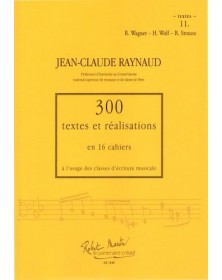 300 Textes et réalisations Cahier 11 (Textes) - RAYNAUD Jean-Claude | Zurfluh