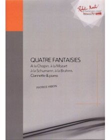 4 fantaisies - HIBON Patrice | Zurfluh