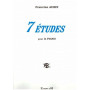 Études (7) pour piano - AUBIN Francine | Zurfluh
