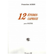 Études Caprice (12) - AUBIN Francine | Zurfluh
