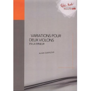 Variations Pour Deux Violons en La mineur