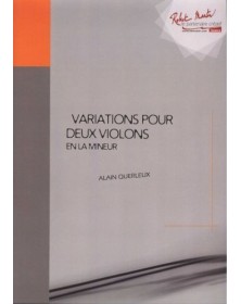 Variations Pour Deux Violons en La mineur