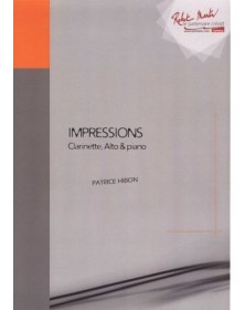 Impressions, pour ensemble divers instruments - HIBON Patrice | Zurfluh