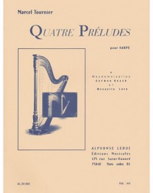 Quatre préludes pour harpe
