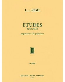 J. Absil : Etudes pour Piano, préparatoires à la polyphonie Vol. 2
