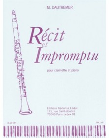 M. Dautremer : Récit Et Impromptu