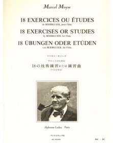 Marcel Moyse : 18 Exercises ou Études de Berbiguier