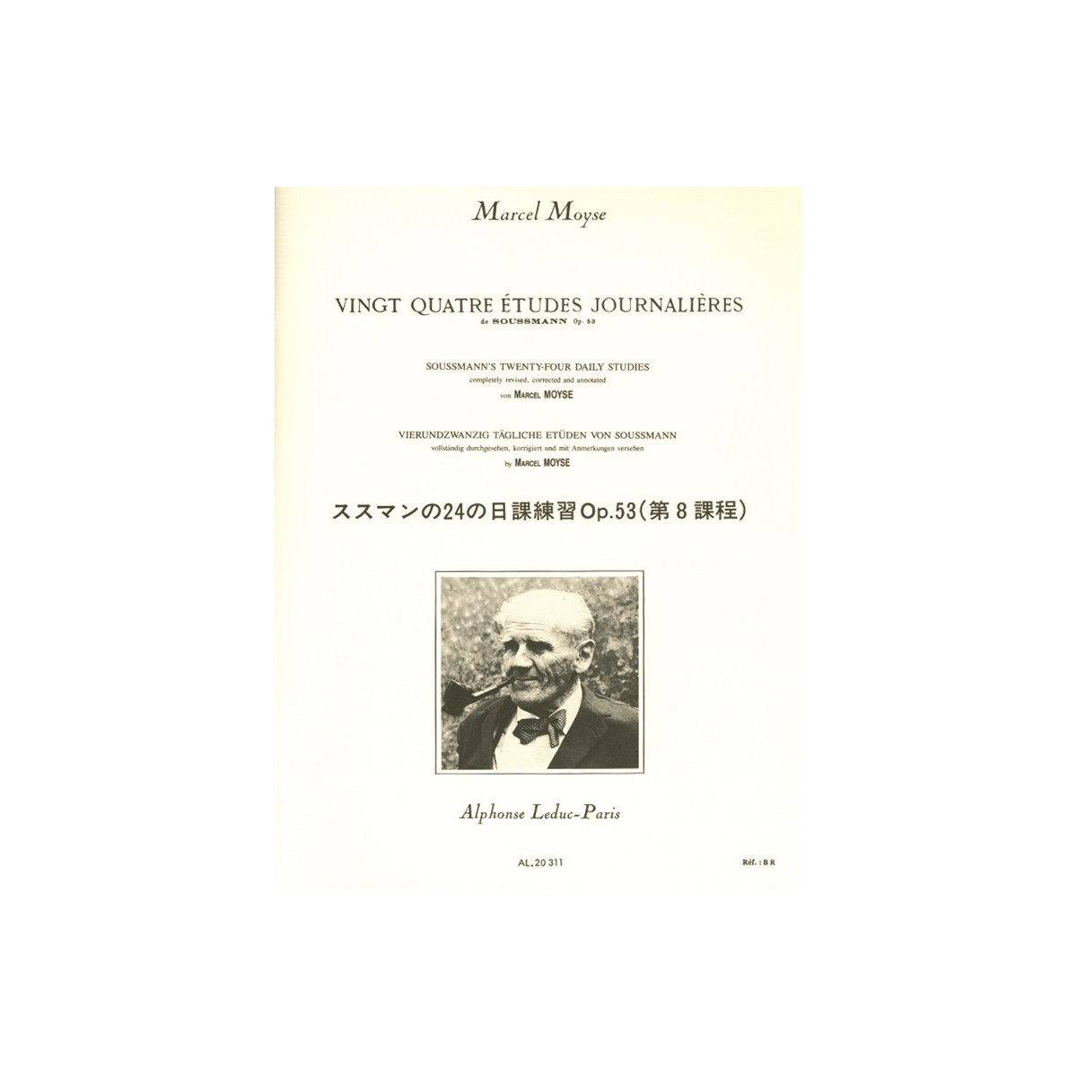 Marcel Moyse : 24 Etudes journalières de Soussmann Op.53