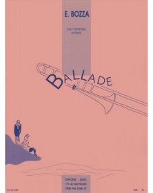 Ballade For Trombone And Piano
