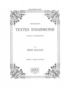 24 Textes D'harmonie...