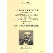 24 Caprices études de Boehm pour flûte