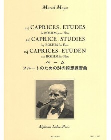 24 Caprices études de Boehm pour flûte