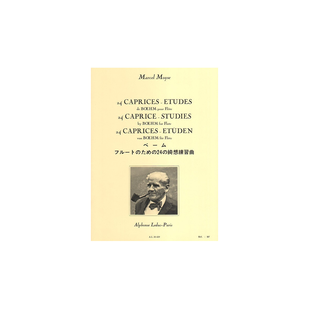 24 Caprices études de Boehm pour flûte