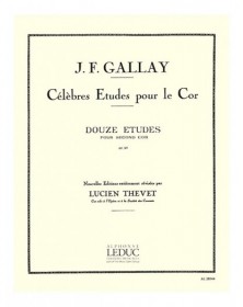 12 Etudes pour 2ème Cor Op.57