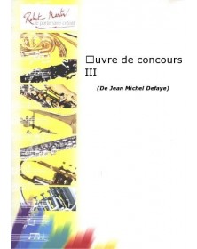 Oeuvre de Concours III