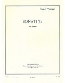 Sonatine For Solo Flute