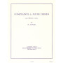 Henry Tomasi : Complainte du Jeune Indien - Clarinette et Piano