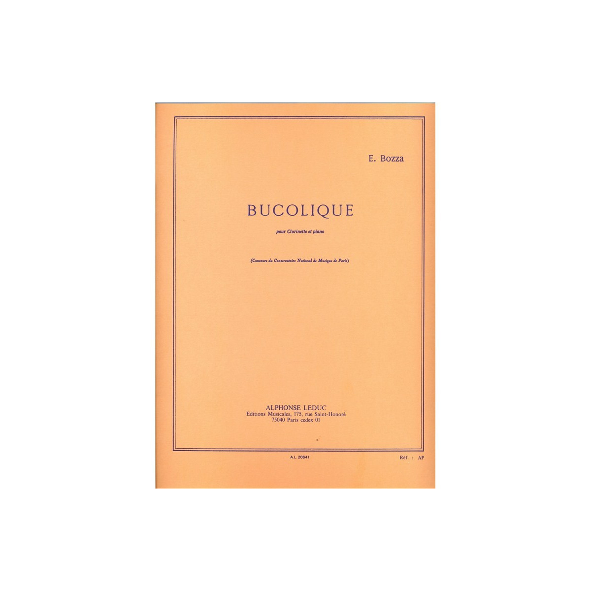 Eugène Bozza : Bucolique