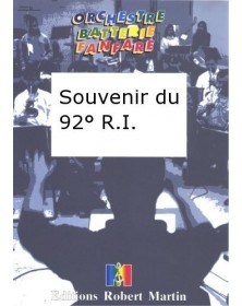 Souvenir du 92° R.I.