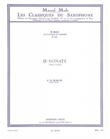 Sonata N°6 - J.S. Bach - Flûte et Piano - Editions Alphonse Leduc