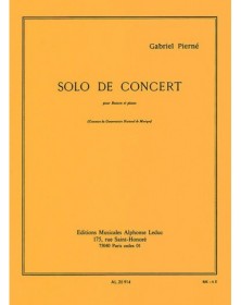 Solo de concert pour basson...