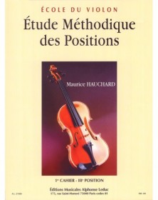 Maurice Hauchard : Étude Méthodique Des Positions Vol. 1