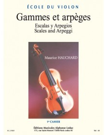 Maurice Hauchard : Gammes Et Arpeges, Volume 1